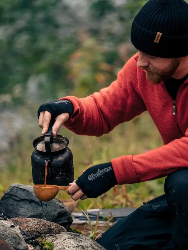 Woolpower Metsästysliivit/Fleeceliivit^Full Zip Jacket 400 -takki, unisex, Autumn Red