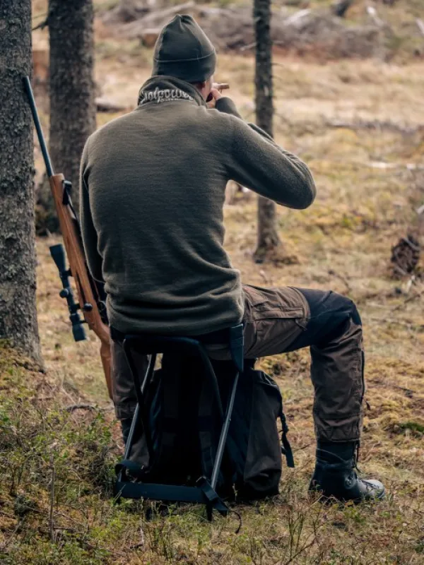 Woolpower Full Zip Jacket 400 Unisex Pine Green| Metsästysliivit/Fleeceliivit