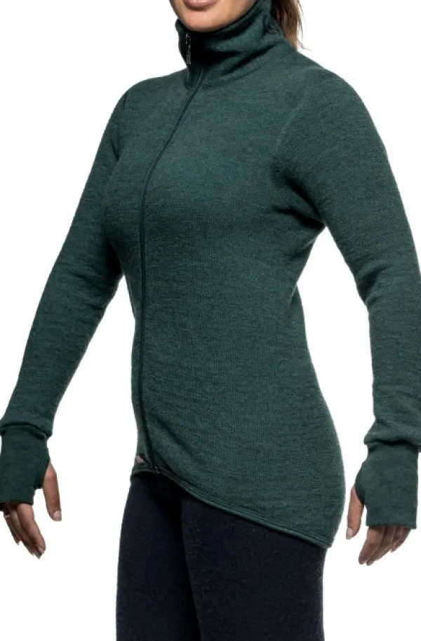 Woolpower Metsästysliivit/Fleeceliivit^Full Zip Jacket 400 -takki, unisex, Forest Green