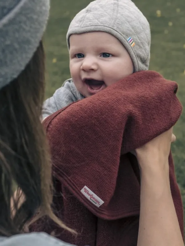 Woolpower Lasten Asusteet^Kids Blanket 400 lasten merinovillapeitto, Rust Red