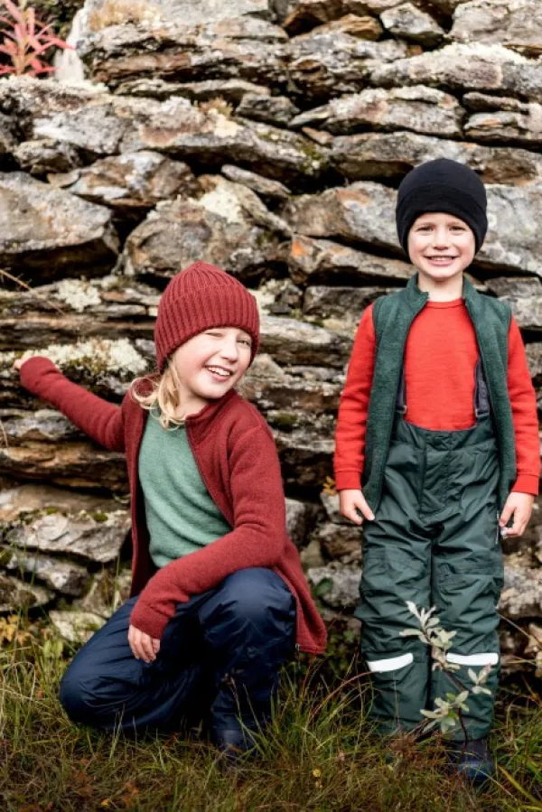 Woolpower Lasten Alusasut Ja Kerrastot^Kids Crewneck 200 lasten kerrastopaita, vihreä