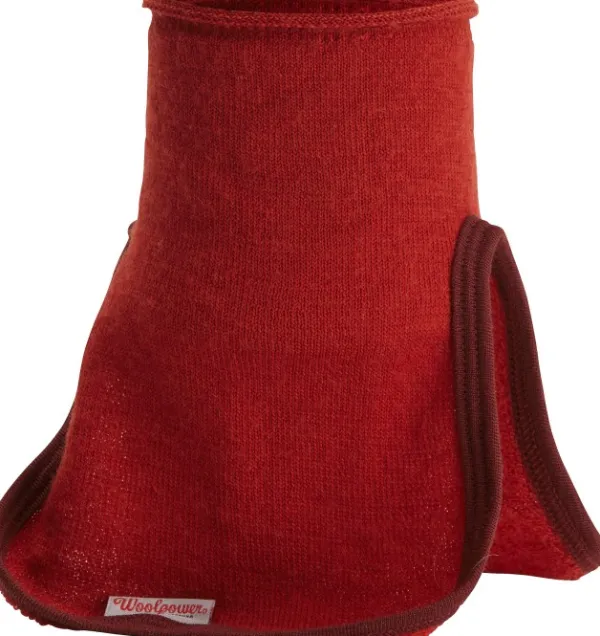 Woolpower Lasten Alusasut Ja Kerrastot^Kids Mock Turtleneck 200 lasten merinovillakauluri, punainen