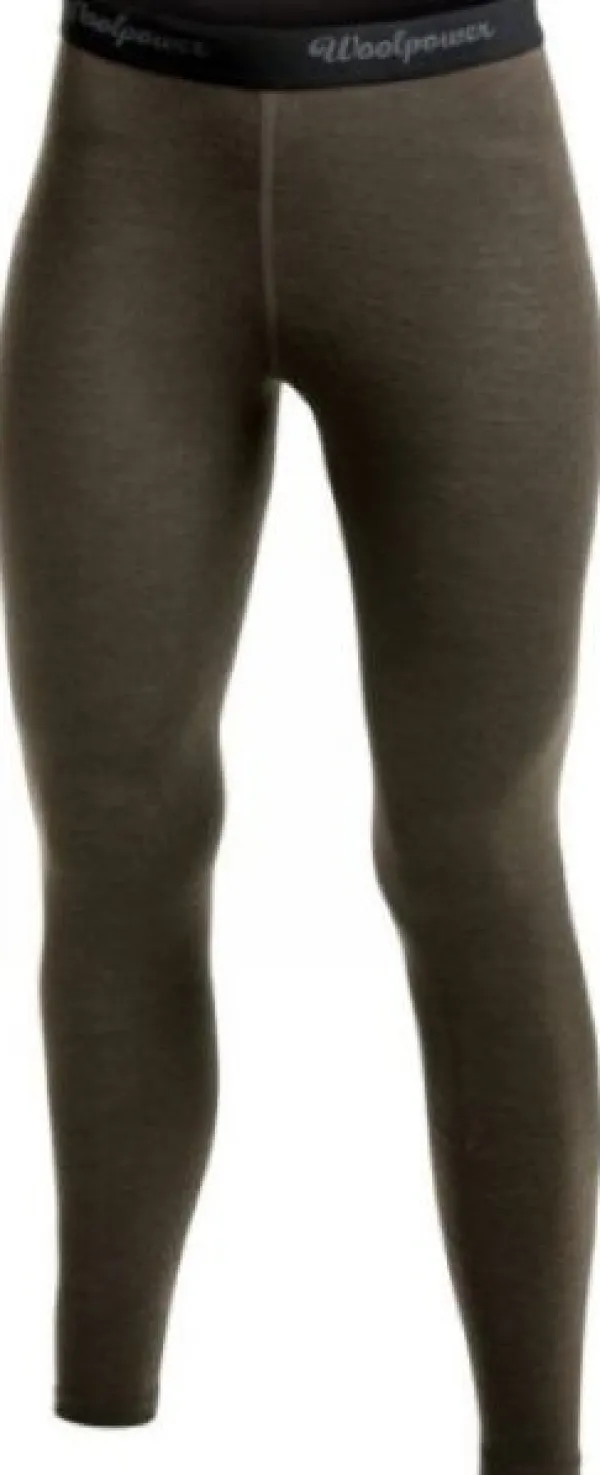 Woolpower Kerrastohousut^Long Johns Lite naisten kerrastohousut, vihreä