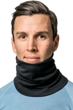 Woolpower Tube LITE tuubihuivi, unisex, musta| Päähineet, huivit ja kaulurit/Kaulurit Ja Tuubihuivit