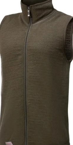 Woolpower Vest 400 Unisex villafroteeliivi, Pine Green| Liivit