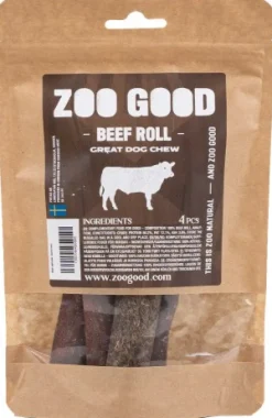 ZOO GOOD Naudanrulla 4 kpl| Puruluut
